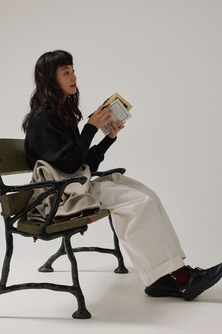 大切にしているカシミアニットが主役。友人にも好評なシンプルコーデ【FUDGE FRIEND おしゃれさんの毎日コーディネート vol.632｜田中真里奈】