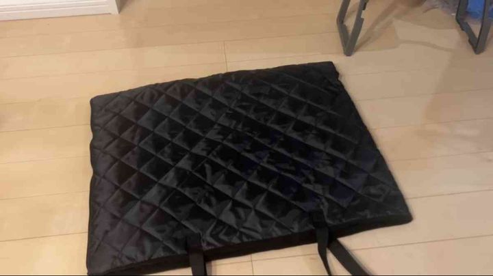 ワッツの「バッグにもなる!ブランケット」