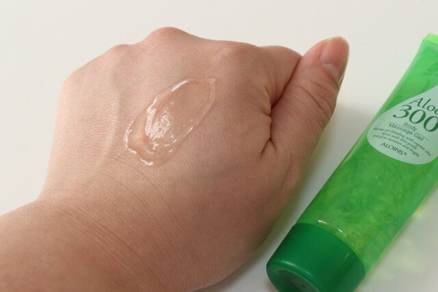アロエ300 マッサージジェル アロインス テクスチャ