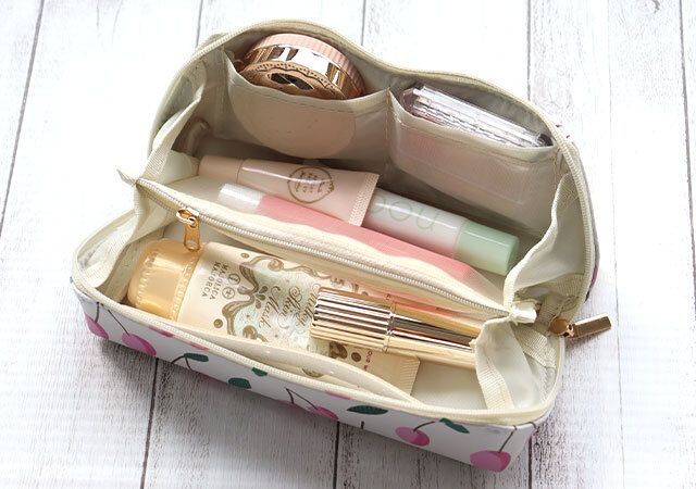 『素敵なあの人』2月号の付録はkippisの超優秀マルチケース使用例コスメ収納