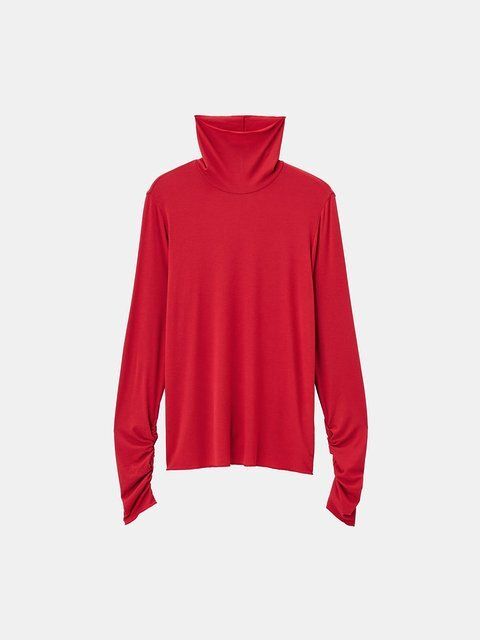 PLSTのウォームリザーブカシミヤブレンドタートルネックT