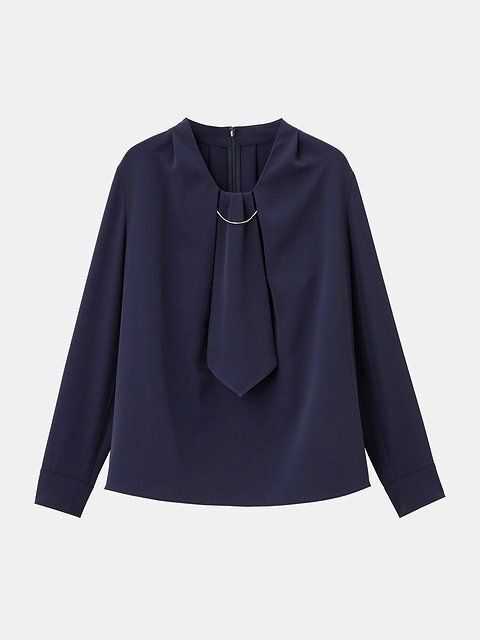 PLSTのUVカットチェーンパーツブラウス