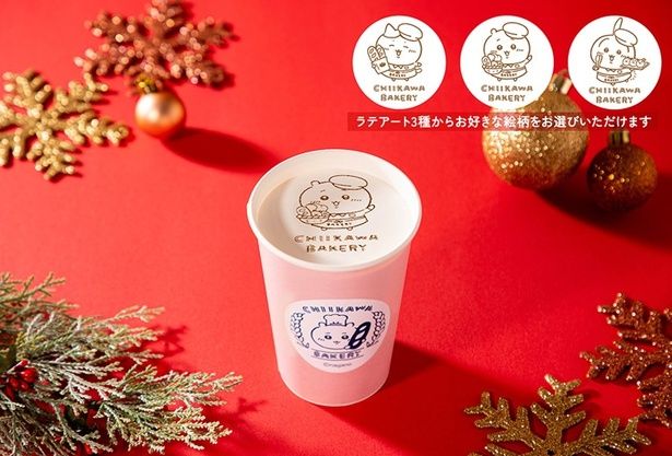 「カフェラテ」(690円)、「ホット抹茶ラテ」(720円) は、3種類の選べるオリジナルラテアート付き (C)nagano