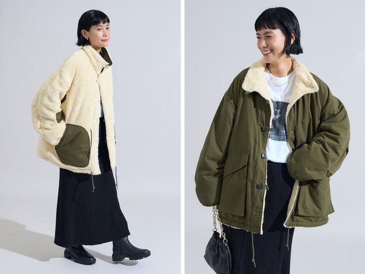 画像: 「リバーシブル ボアジャケット」￥12,980※2025年12月下旬発売予定 出典：フリークス ストア