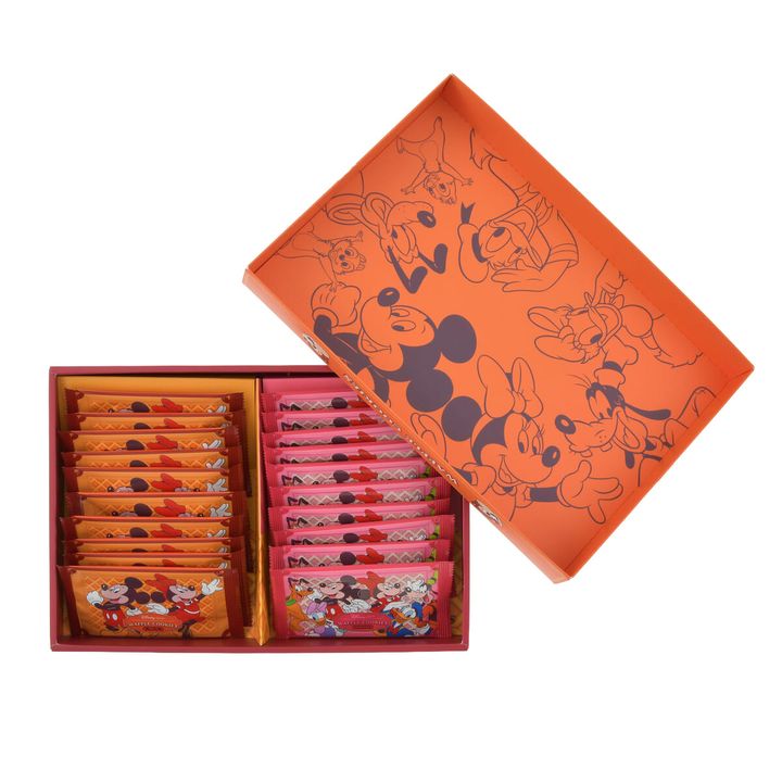 ミッキー＆フレンズ ワッフルクッキー Ever Green03