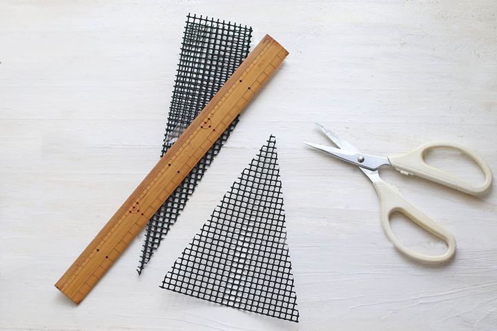 三角形にカット