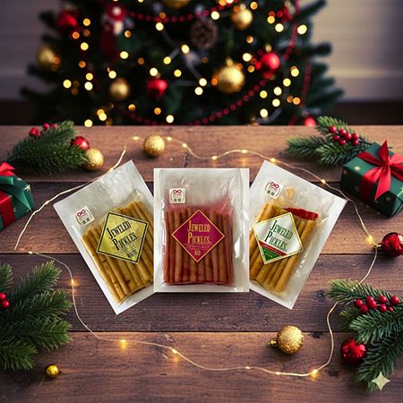 クリスマスにぴったりの“食べるジュエリー”ジュエルドピクルス発売中