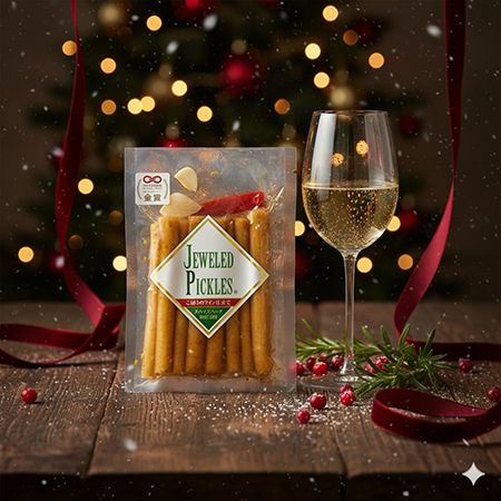 クリスマスにぴったりの“食べるジュエリー”ジュエルドピクルス発売中