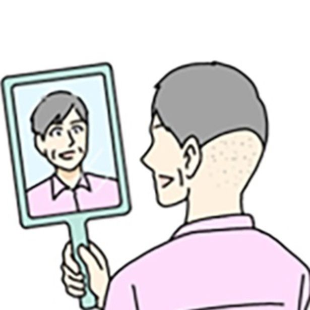 のぞみわたるのギャグ漫画「薄毛治療」 画像提供：のぞみわたるさん