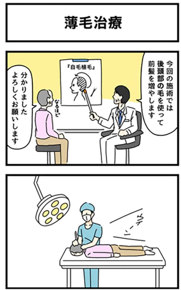 薄毛治療1-1 画像提供：のぞみわたるさん