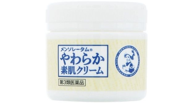 メンソレータムやわらか素肌クリームU ＜第３類医薬品＞ 145g ￥1,958（編集部調べ）／ロート製薬 ロート製薬