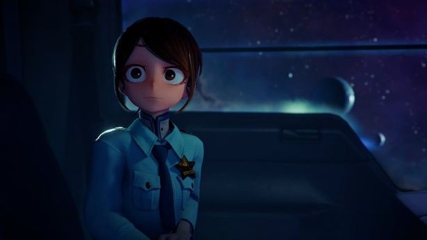 銀京府警察署の巡査、リョーコが登場する新場面写真 [c]亀山陽平／タイタン工業2026