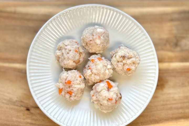 ボール状にまとめる