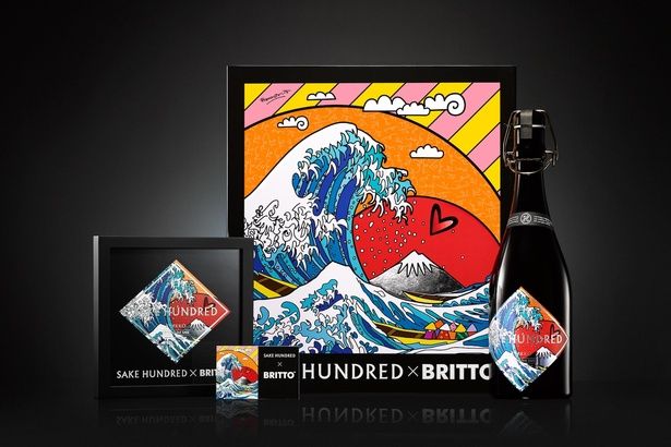 2025年11月から発売になった「百光 ROMERO BRITTO - Hokusai Edition -」。全世界100セット限定1本110万円で販売 【写真提供＝株式会社Clear】