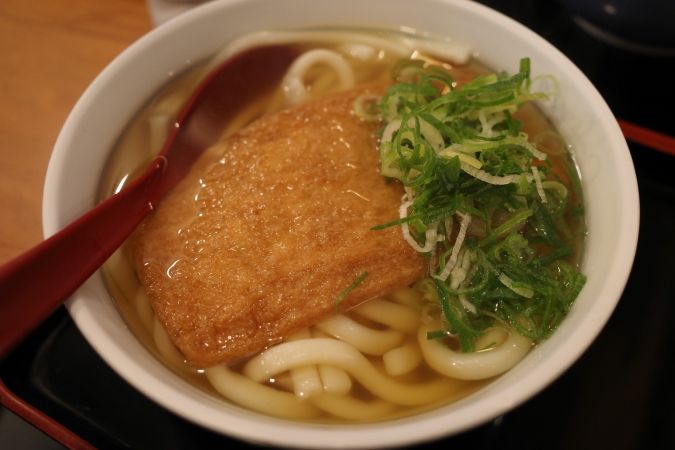 因幡うどん 渡辺通店 きつねうどん