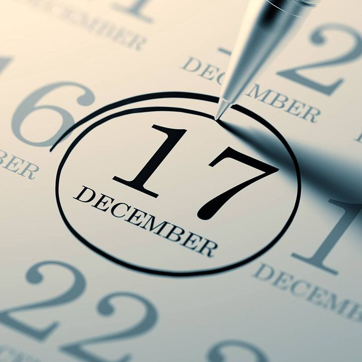 2025年12月17日(水)は不成就日