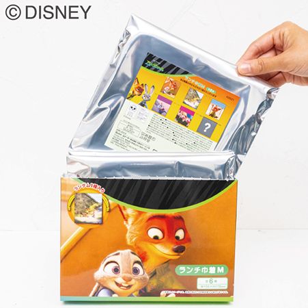 中身は開けてからのお楽しみ！『ズートピア』『ズートピア2』の「ランチ巾着」発売