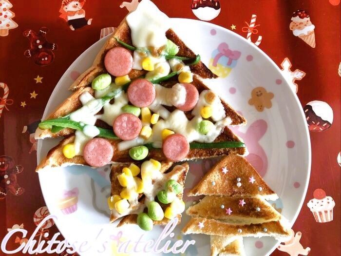 今年のクリスマスは参加型『作って楽しいピザトースト』＆『ミニミニスイーツパン』