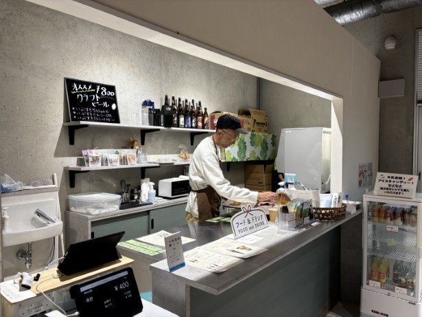 クラフトビールなどが飲めるカフェも新設 画像提供：指宿市農水商工観光部 観光施設管理課
