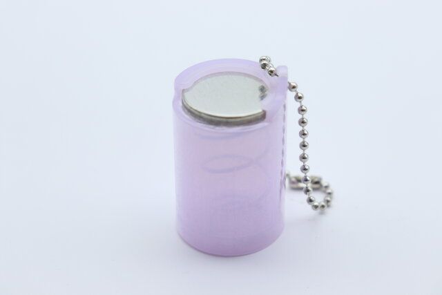 ダイソーの100円玉コインケース クリア