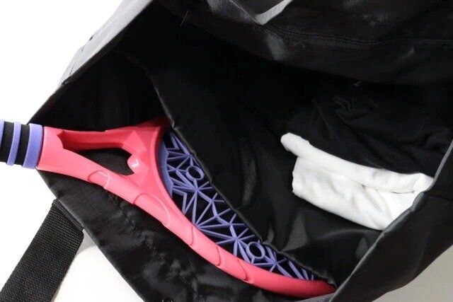 ダイソー クッション入トートバッグ（テニスラケット）