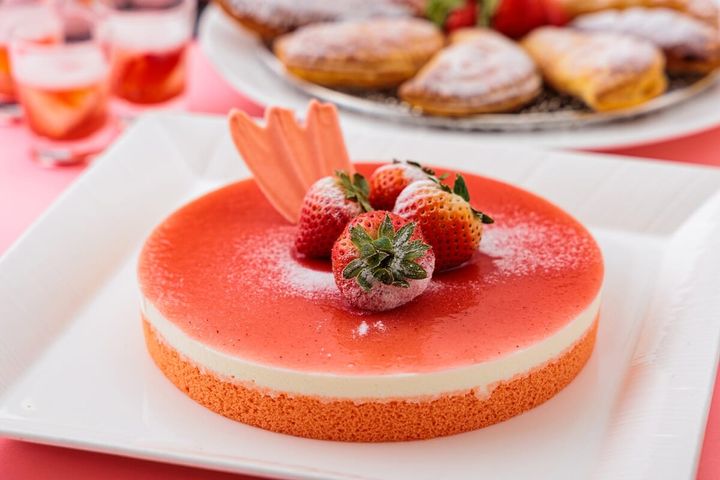 【～花時～】いちごのムース