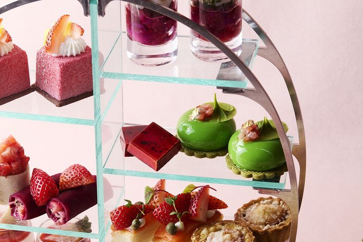 ストロベリーアフタヌーンティー（アップ）