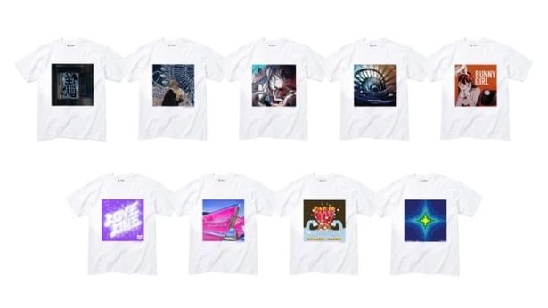 ZOZOとのコラボレーション「Spotifyまとめ2025 in ZOZOVILLA」も登場！「Spotifyまとめ2025」のプレイリストから、今年を彩った9曲のジャケットデザインをピックアップしてプリントしている