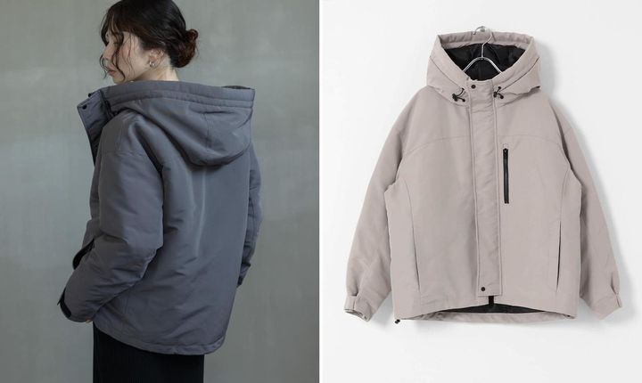 画像: 「フーディーダウンジャケット」各￥19,800 出典：アーバンリサーチ サニーレーベル