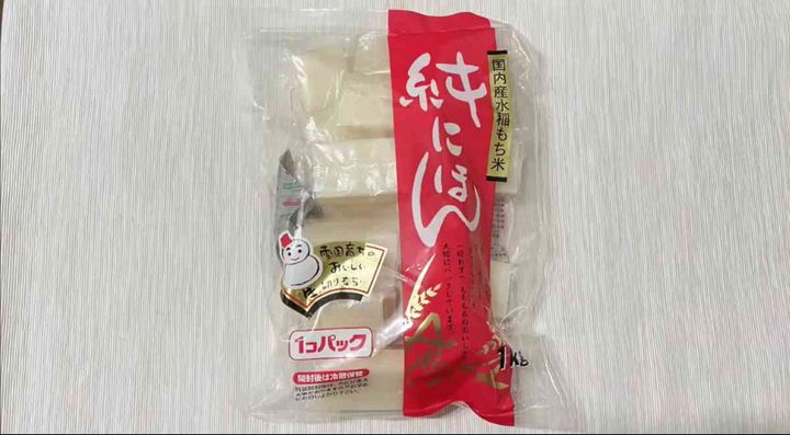 業務スーパーの「生切り餅 純にほん」