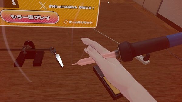 はんだ付けを楽しく学べる体験学習ワールド「NiceHANDA!!」がVRChatで公開！