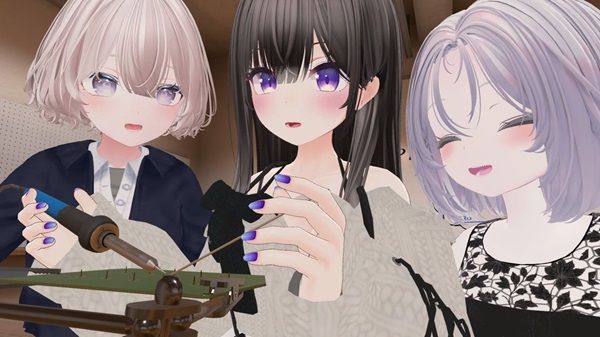 はんだ付けを楽しく学べる体験学習ワールド「NiceHANDA!!」がVRChatで公開！