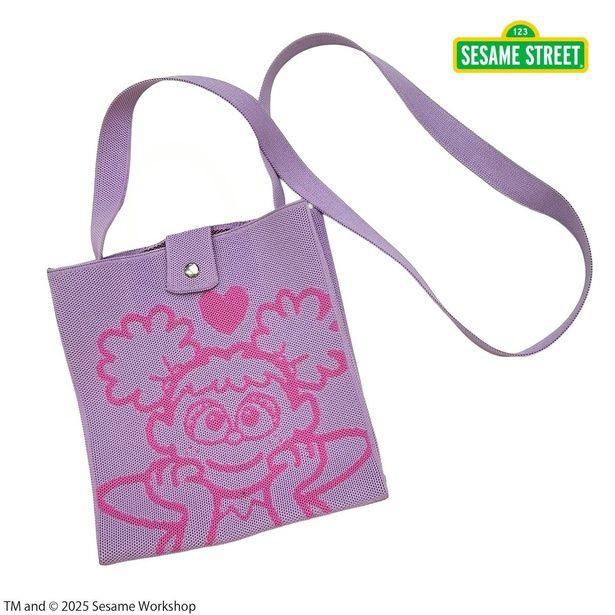 【SESAME STREET】アビー/ニットバッグ(3190円)