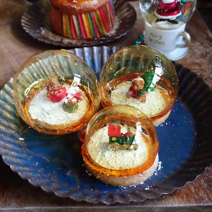 レンジで簡単シュガードーム