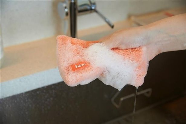 泡立ちがよく、丈夫で型崩れしにくいのも魅力