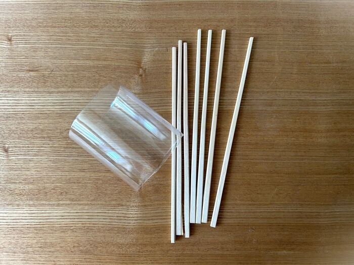 ペットボトル×割りばしで『編み機』ができました♡冬の編み物デビューにもぴったり♪