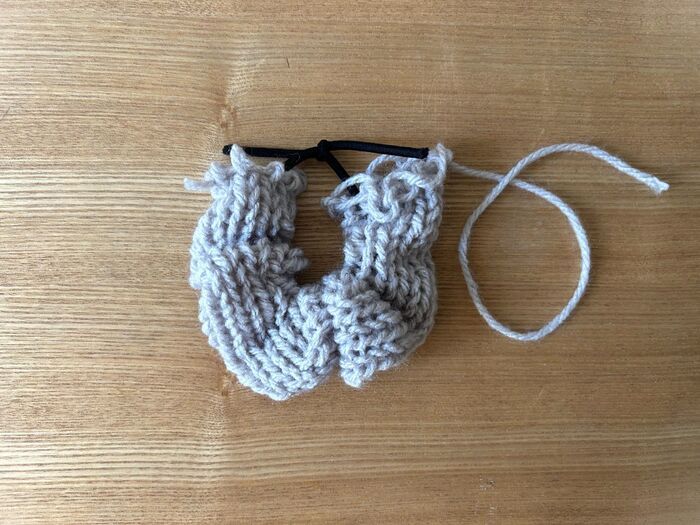 ペットボトル×割りばしで『編み機』ができました♡冬の編み物デビューにもぴったり♪