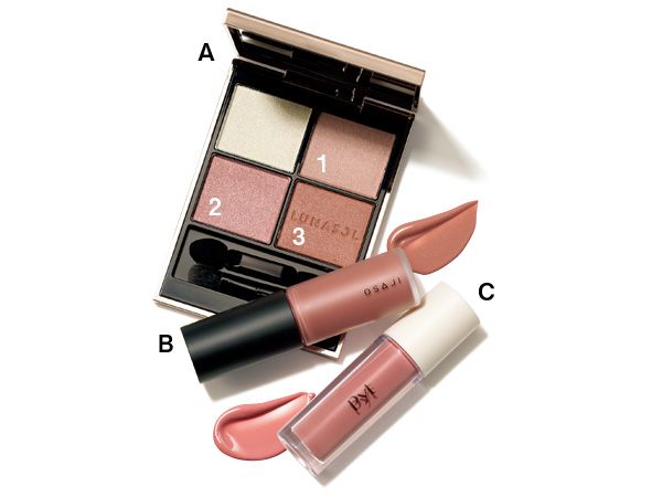 ルナソル アイカラーレーションＮ／ニュアンス チーク フリュイド／Pyt ゲンバリップティント