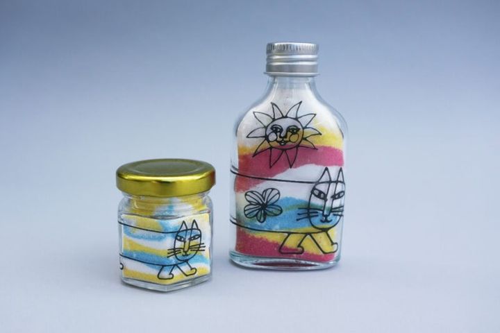 マイキーのサンドアートボトル