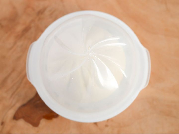 レンジ加熱なのに、肉まんがふっくら！