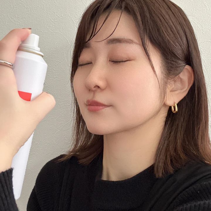 マキア ベスコス プチプラベスコス 2026 プチプラスキンケア Lalaskin水光シャワーミスト 使用中