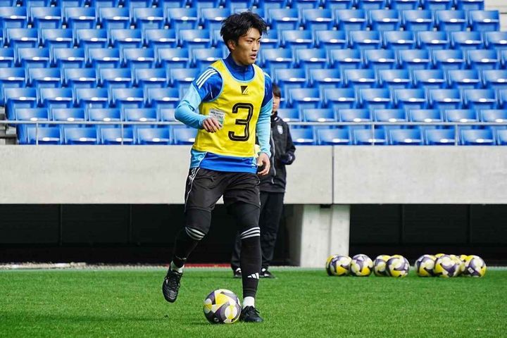 画像: ドリブルする樋口（写真：浅野凜太郎）