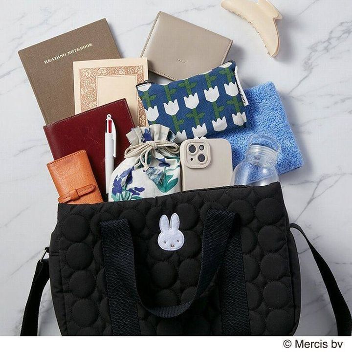 ミッフィー 誰でも整理上手になれる 3層ショルダーバッグ