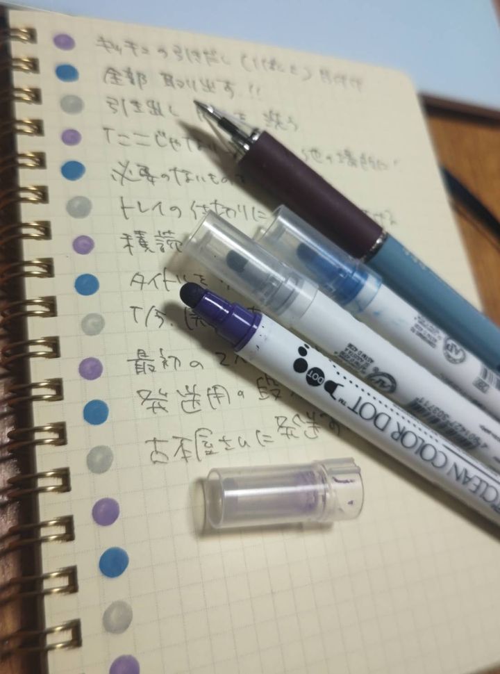 ペンとノート