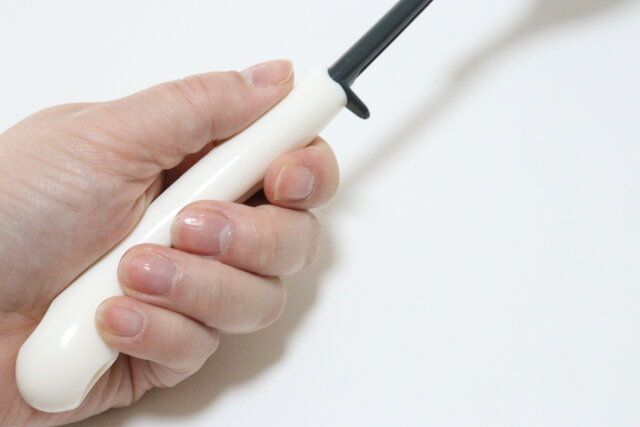 縁がまっすぐなくらげレードル 柄