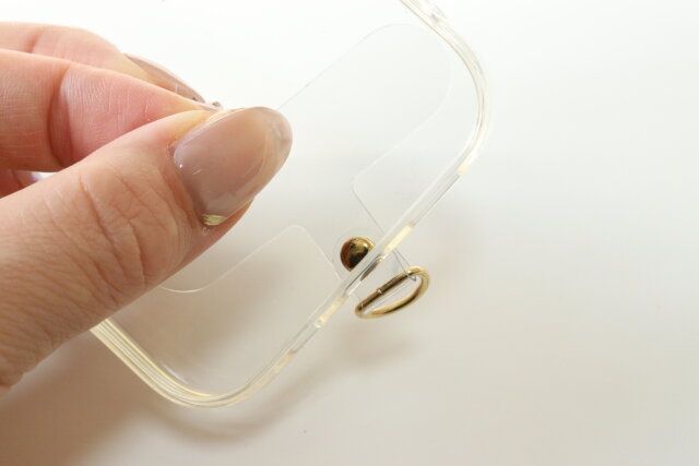 ストラップシート付シュシュハンドルストラップ ダイソー 付属品