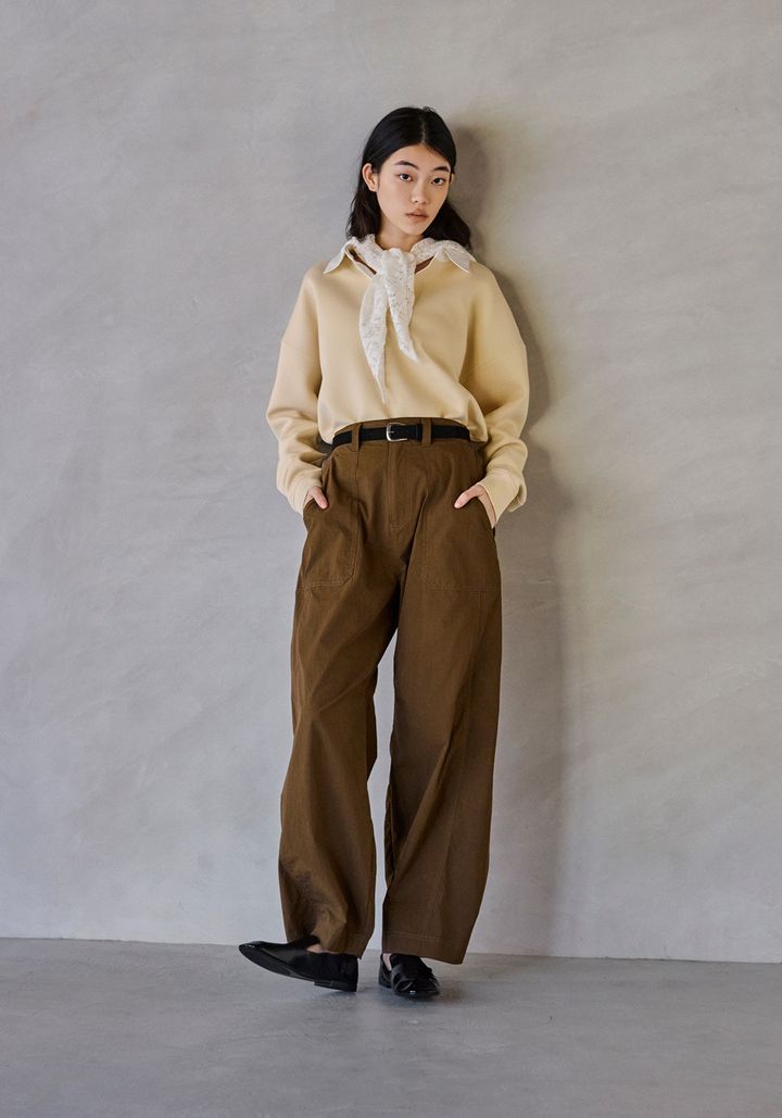 スキッパーダンボールスウェット3