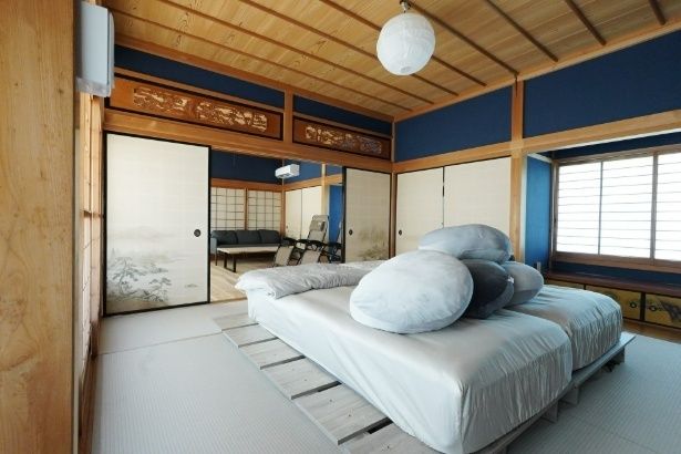 サウナ→水風呂→休憩後はベッドに直行できる流れ