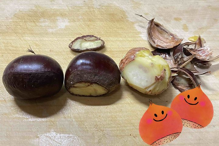栄養士が教える「栗の皮むき」ライフハック