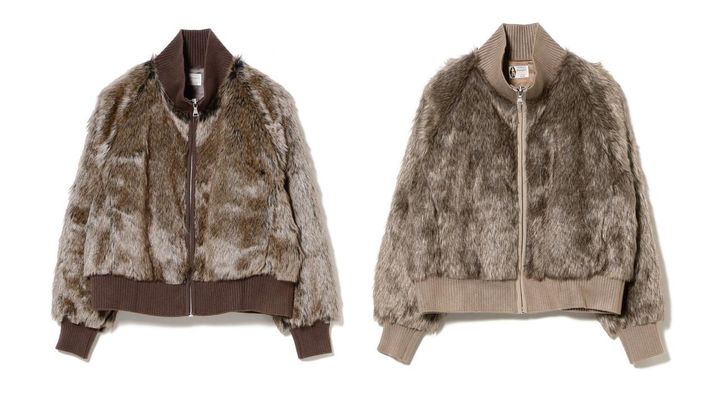 画像: 「【別注】ファー ジャケット」￥26,400【ペニーズ×レイ ビームス】 出典：レイ ビームス